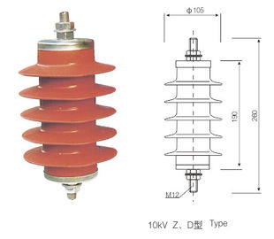 Expulsion Type Active Lightning Arrester In Substation 20kv Disconnector