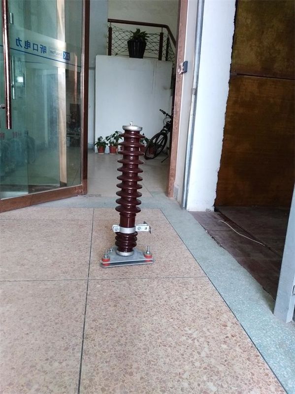 11kv 15 Kv Surge Arrester High Voltage Outdoor / Porcelain Lightning Arrester